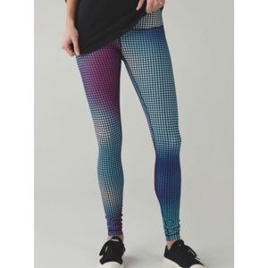 Lululemon fun polka dot leggings high rise size 4